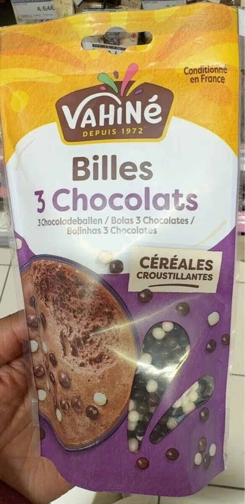 Billes 3 chocolats