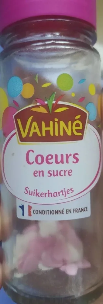 Coeurs en sucre
