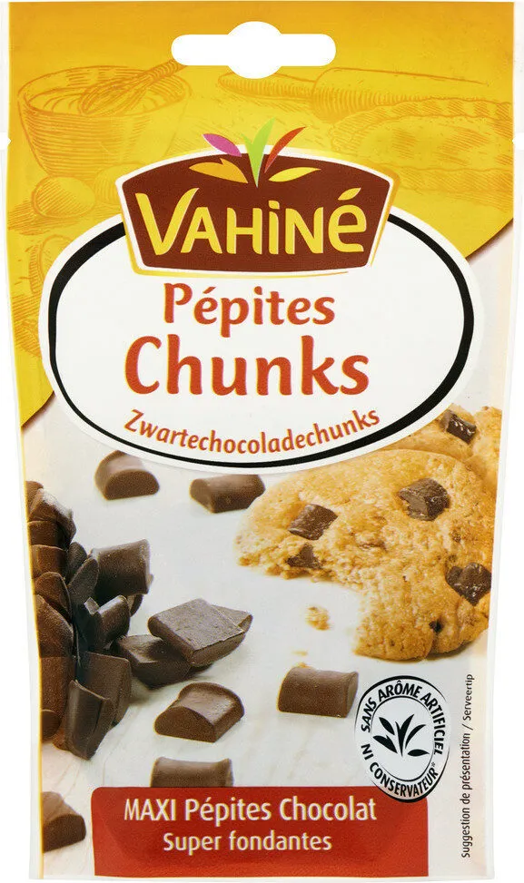 Pépites chunk chocolat noir