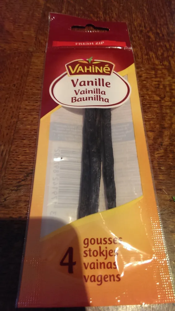 Gousses de vanille X4