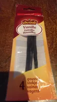 Gousses de vanille X4