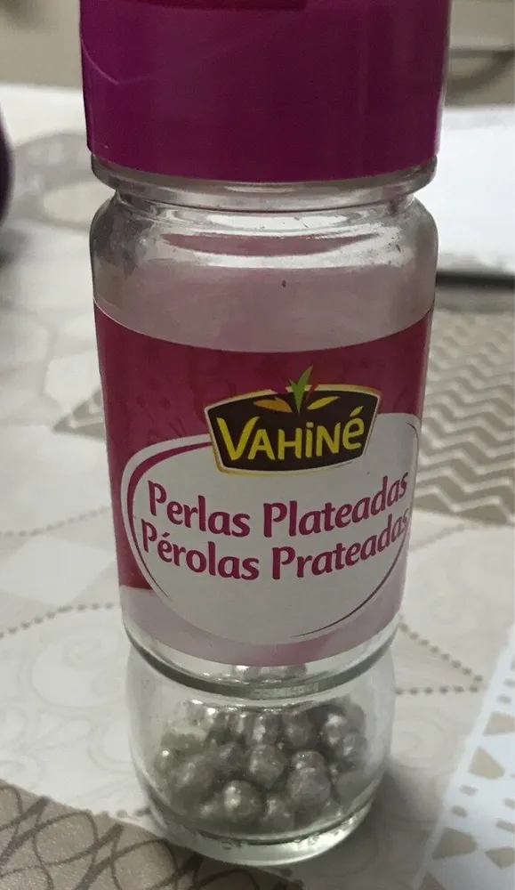 Perlas plateadas