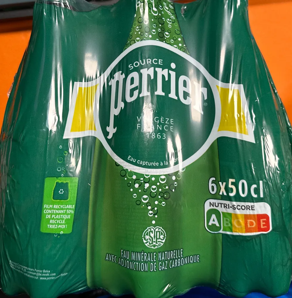 Eau gazeuse Perrier