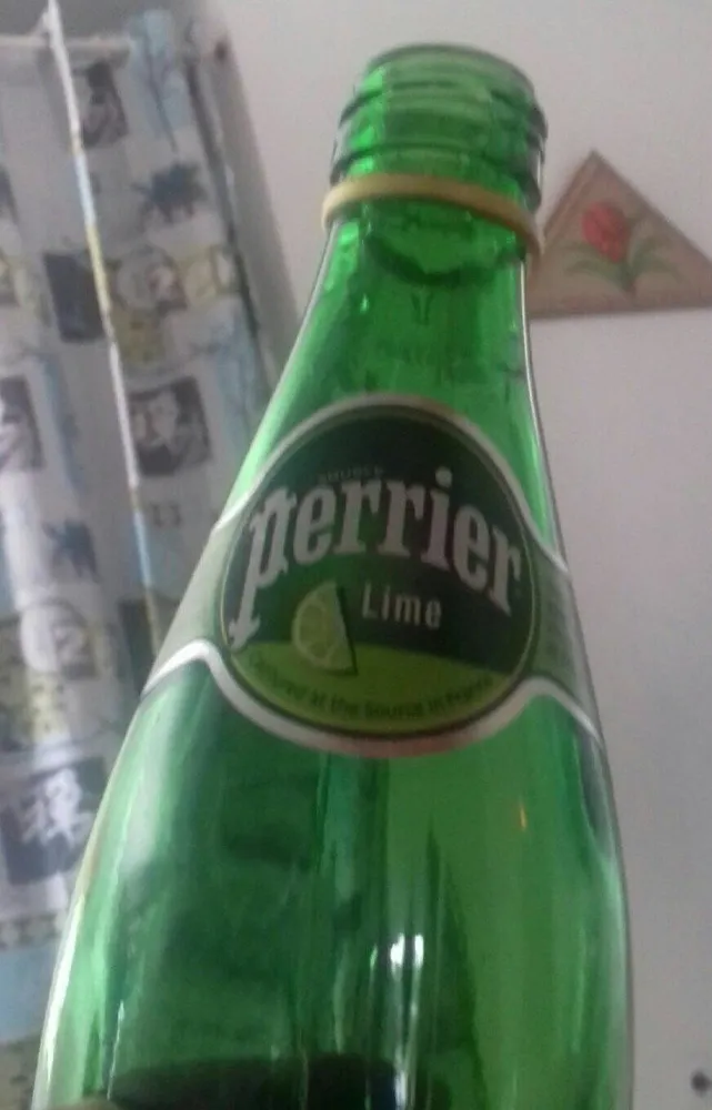 Perrier Lime Glass