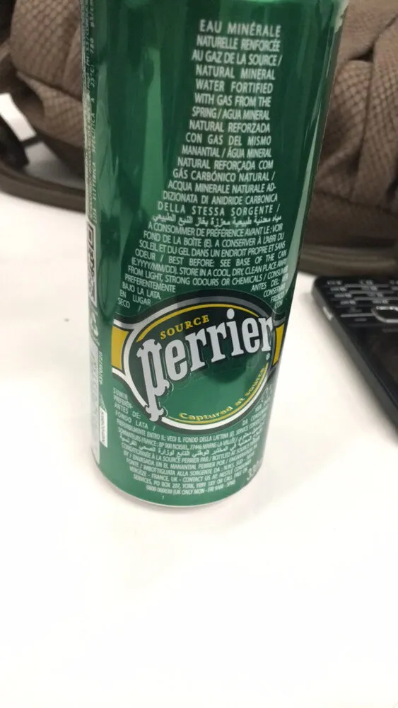 Carbonated Natural Mineral Water