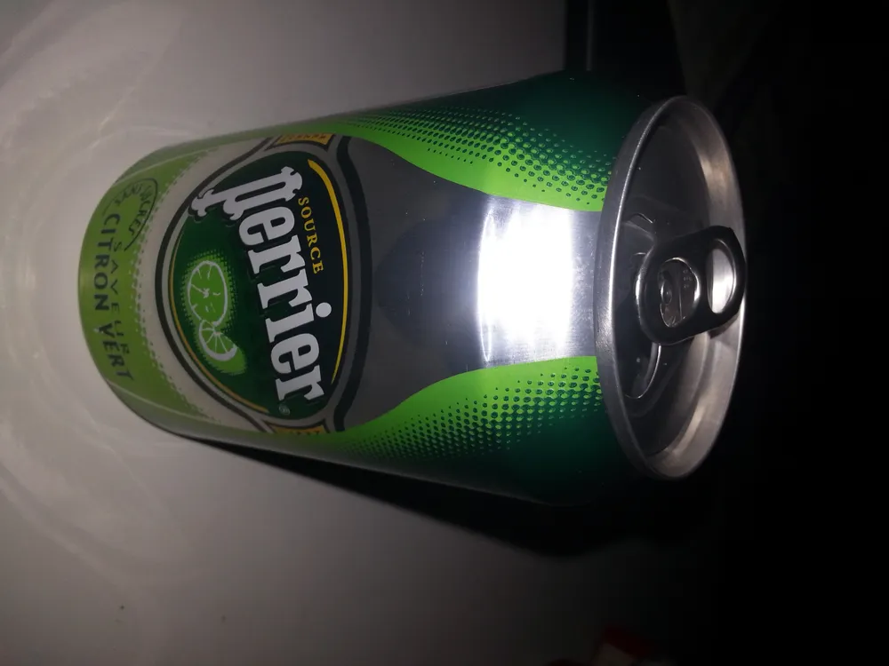 Perrier saveur citron vert