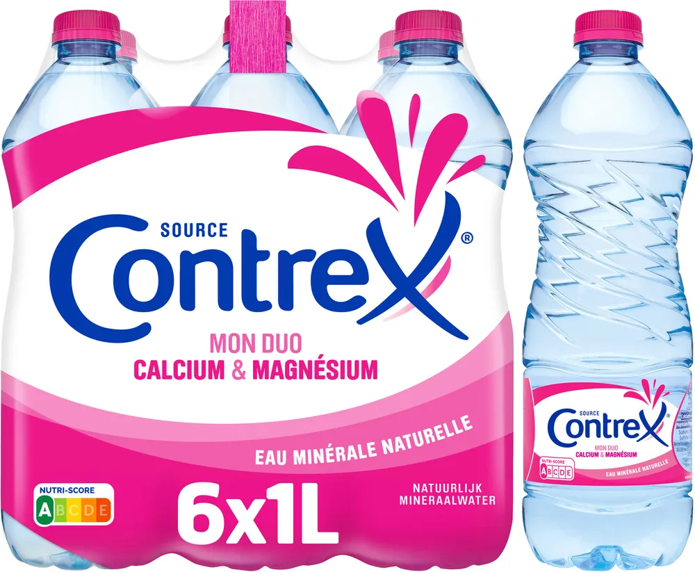 CONTREX eau minerale naturelle 1L
