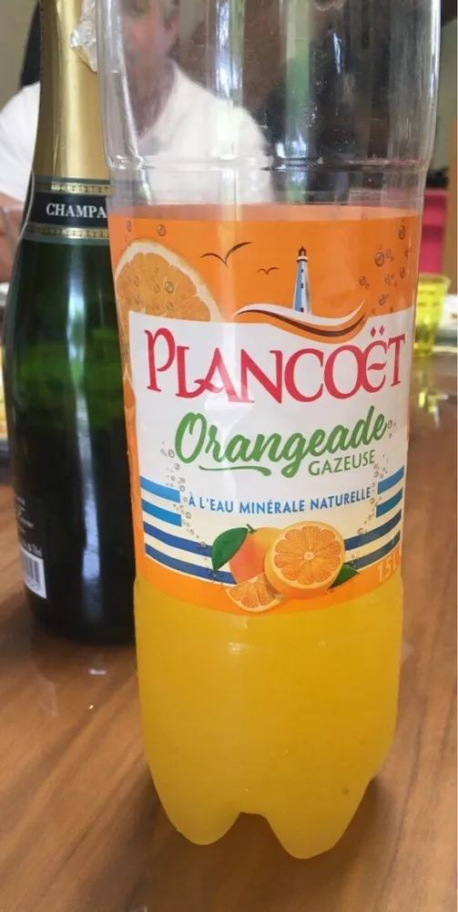 Orangeade gazeuse