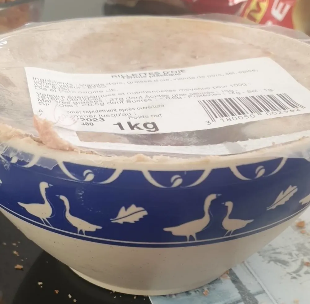 Rillettes d'oie