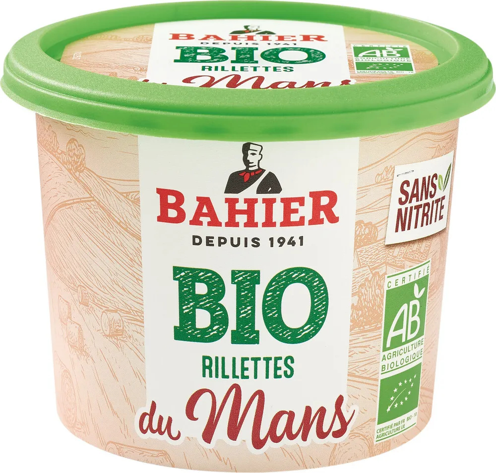 Rillettes du Mans bio