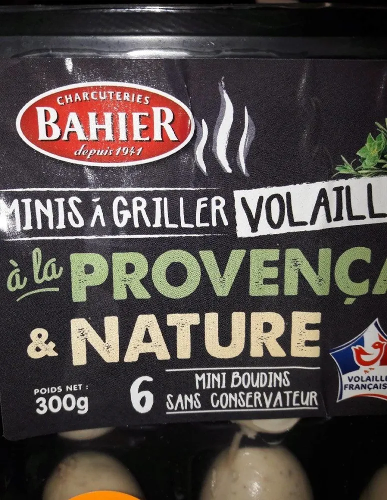 Mini à griller provençale