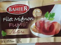 Filet mignon fumé nature
