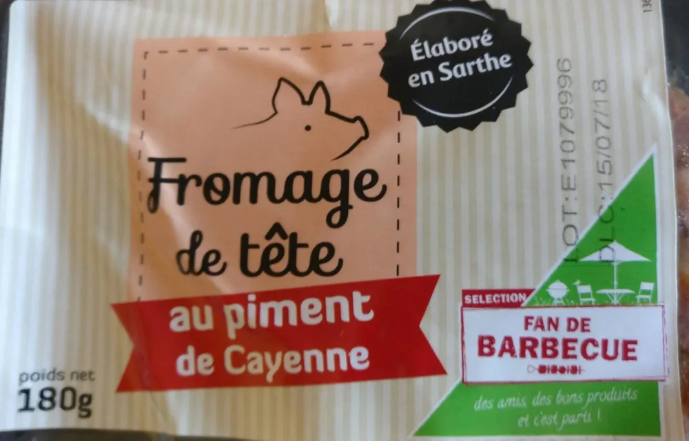 Fromage de tête au piment de cayenne