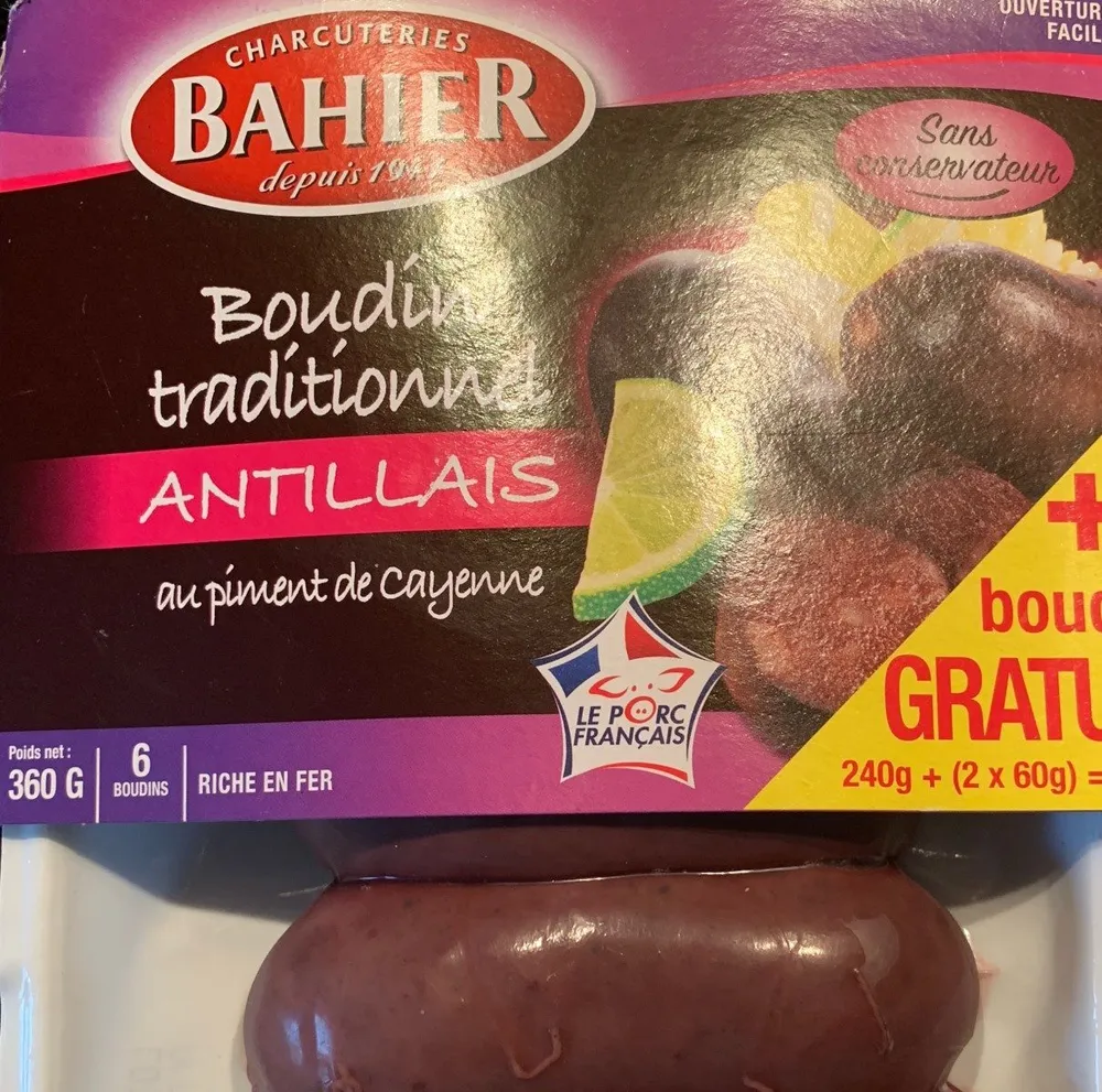 Boudin antillais