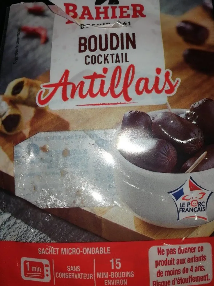 Boudin noir antillais cocktails