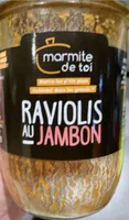 Raviolis au jambon