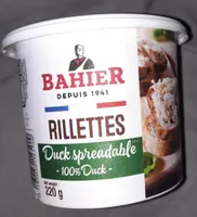 Rillettes duck spreadable
