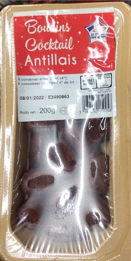 Boudins cocktail Antillais