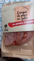 Langue de porc en gelée au piment d'Espelette