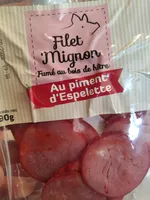 Filet mignon au piment d'espelette