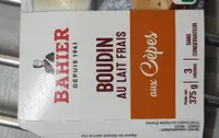 Boudin au lait frais aux cèpes