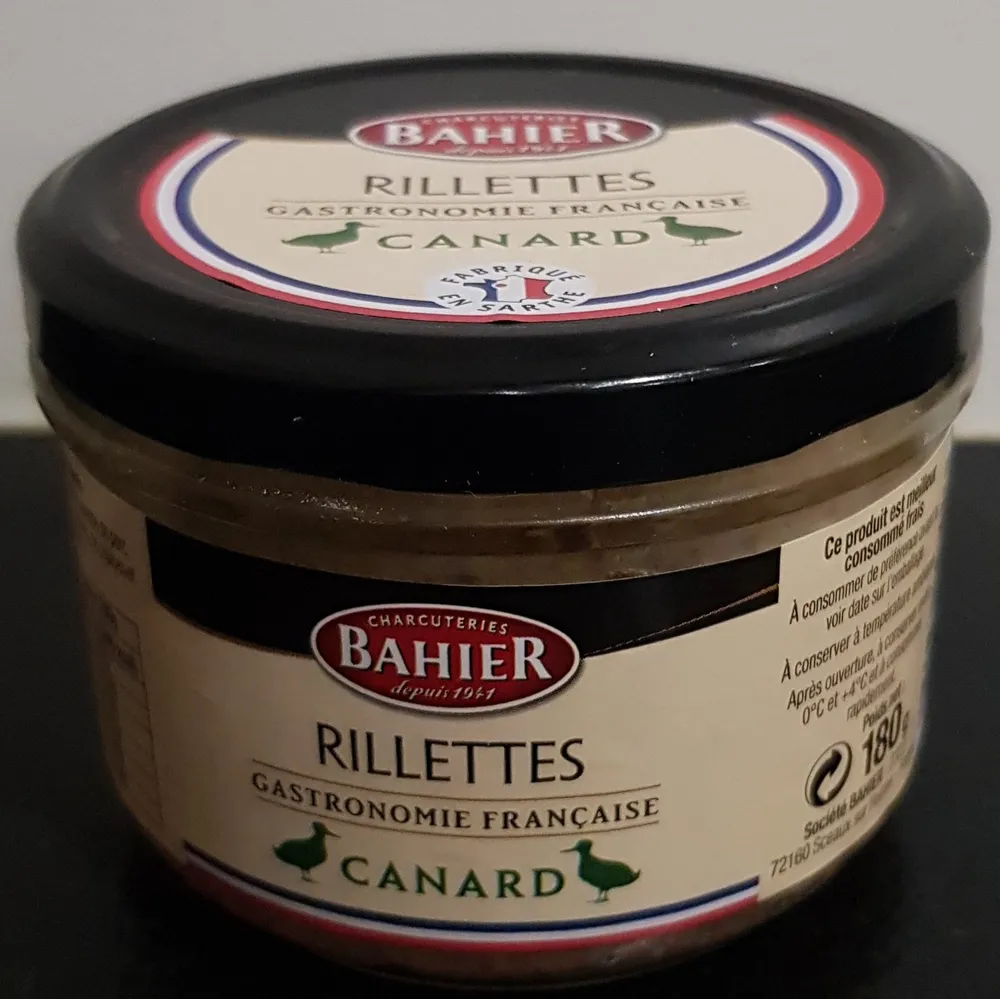 Rillettes canard