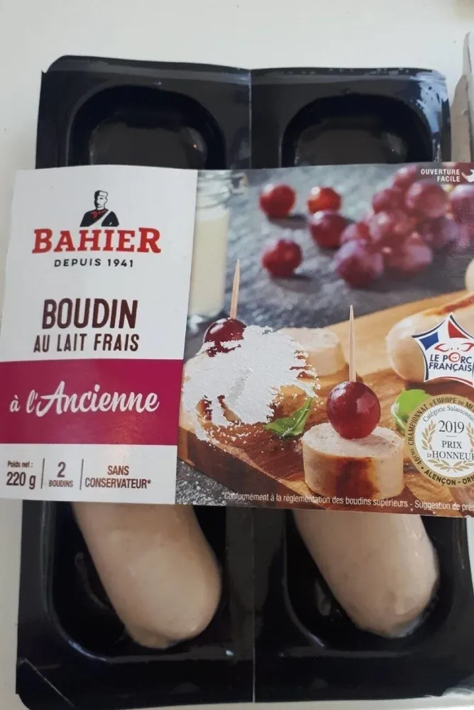 Boudin au lait frais "à l'ancienne"