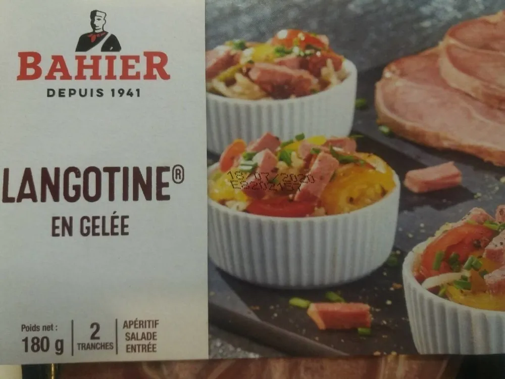Langotine de Porc en Gelée