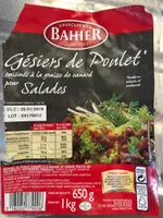 Gesiers de poulet