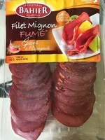 Filet mignon fumé tranché, épices à l'espagnole