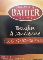 Boudin à l'ancienne aux oignons frais