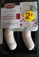 Boudin blanc au filet mignon de porc fumé