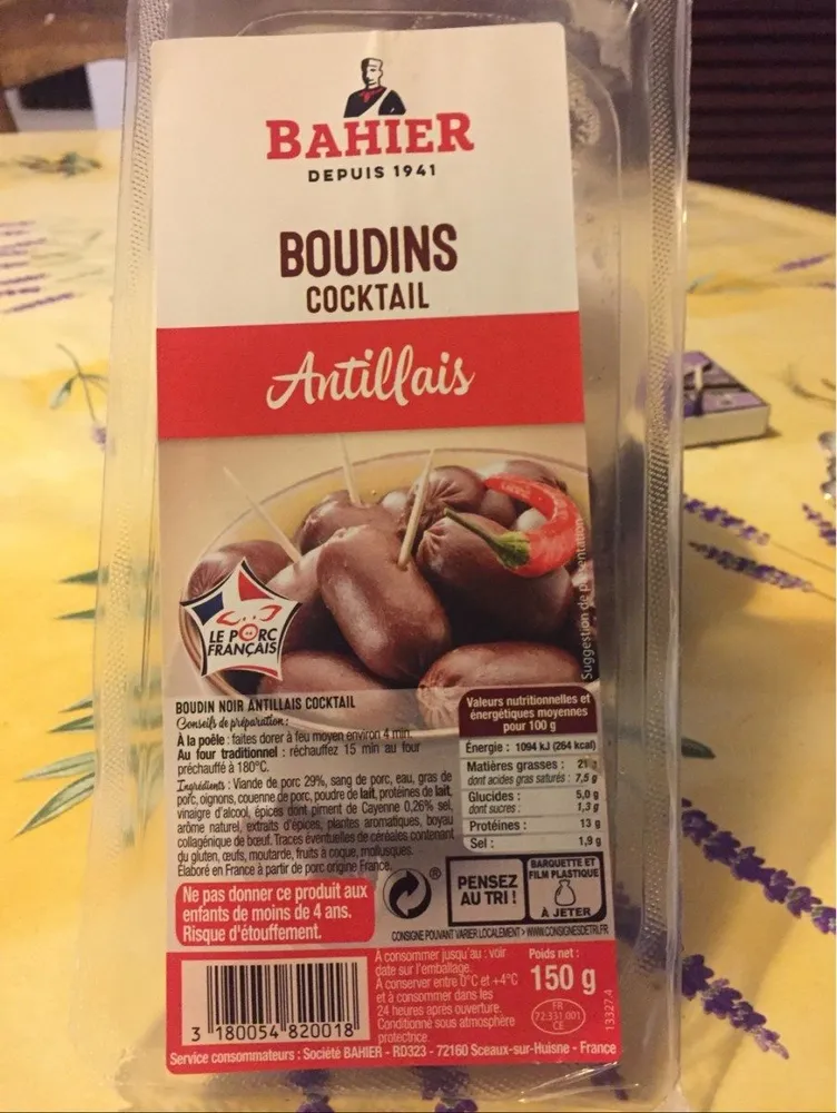 Boudins cocktail