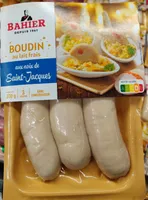 Boudin au lait frais aux noix de Saint-Jacques