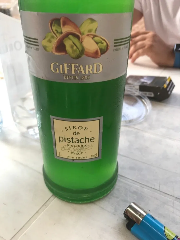 Sirop de pistache