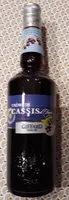 Giffard crème de cassis d'Anjou 16°