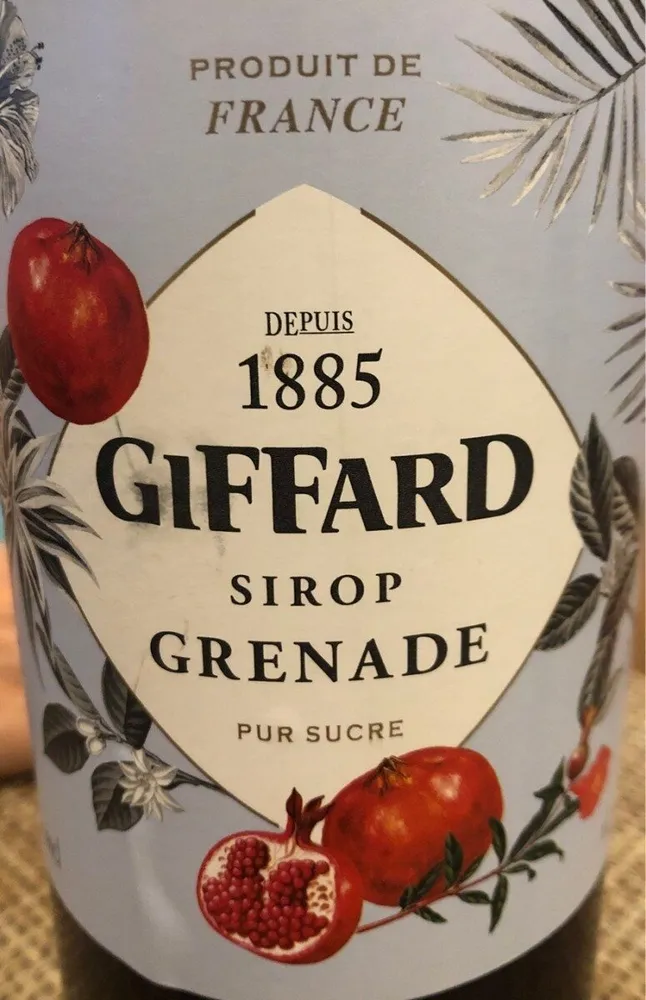 Giffard pomegranate syrup