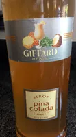 1L Sir. pinacolada Giffard
