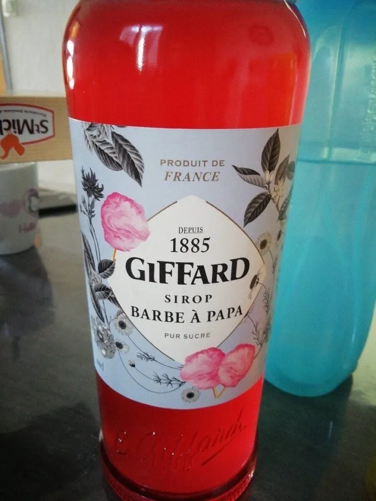 Sirop barbe a papa