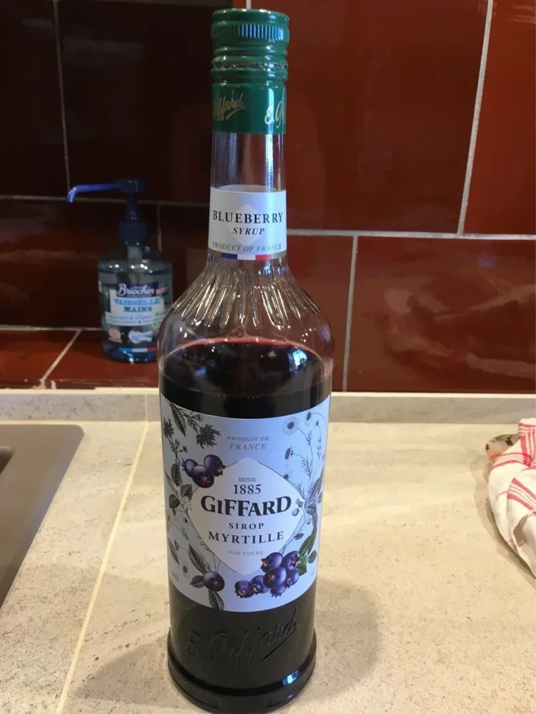 Giffard Syrup Myrtille Blueberry