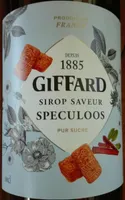 Sirop saveur Spéculoos