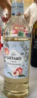 Sirop peche blanche