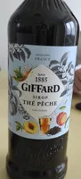 Sirop thé peche