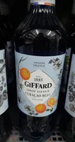 Giffard blue curacao syrup
