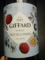 Sirop de fruits de passion
