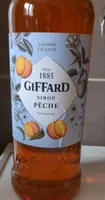 1L Sirop Peche Giffard