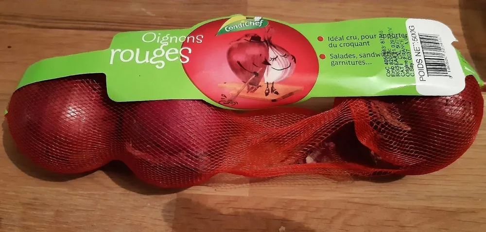 Oignons rouges