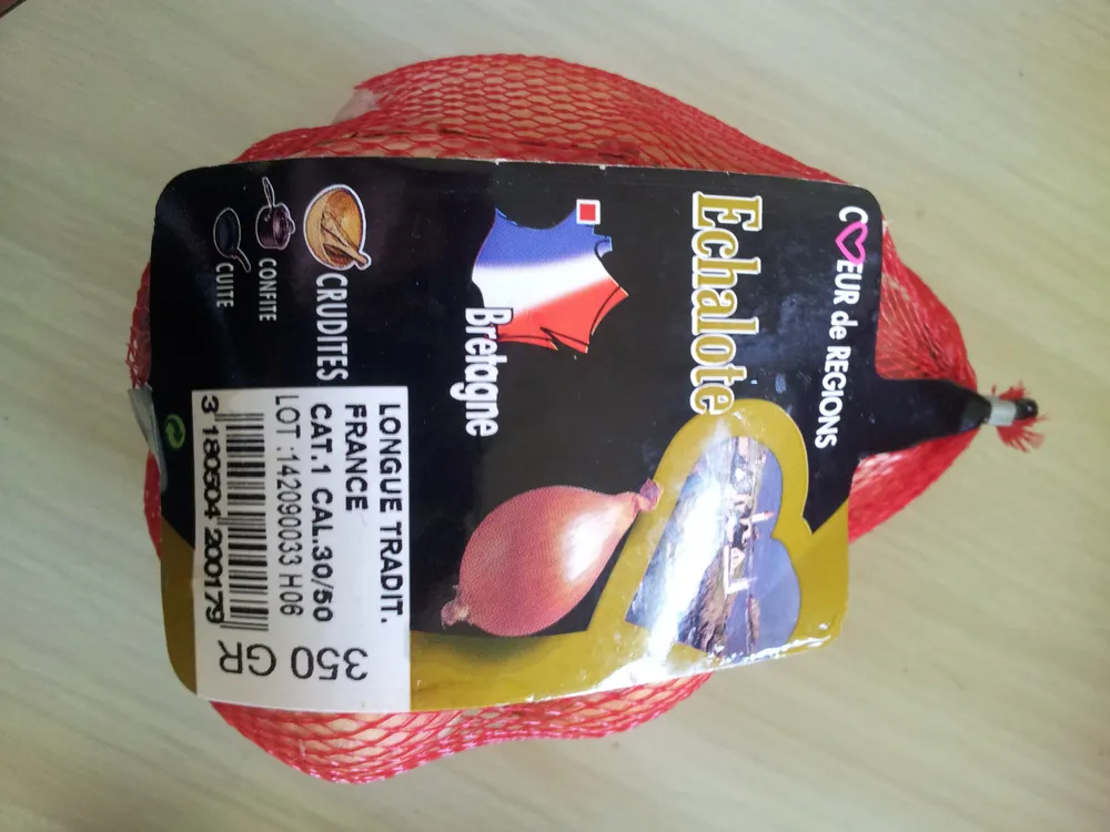 Echalote Bretagne Longue Tradit. (Cat. 1 , Cal. 30/50)