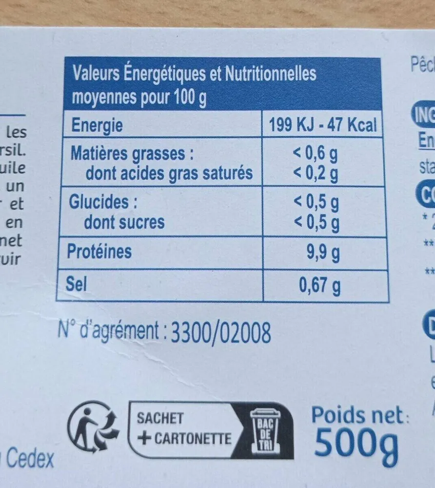 Anneaux d'encornets géants