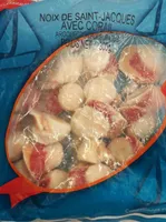 Noix de St Jacques avec corail